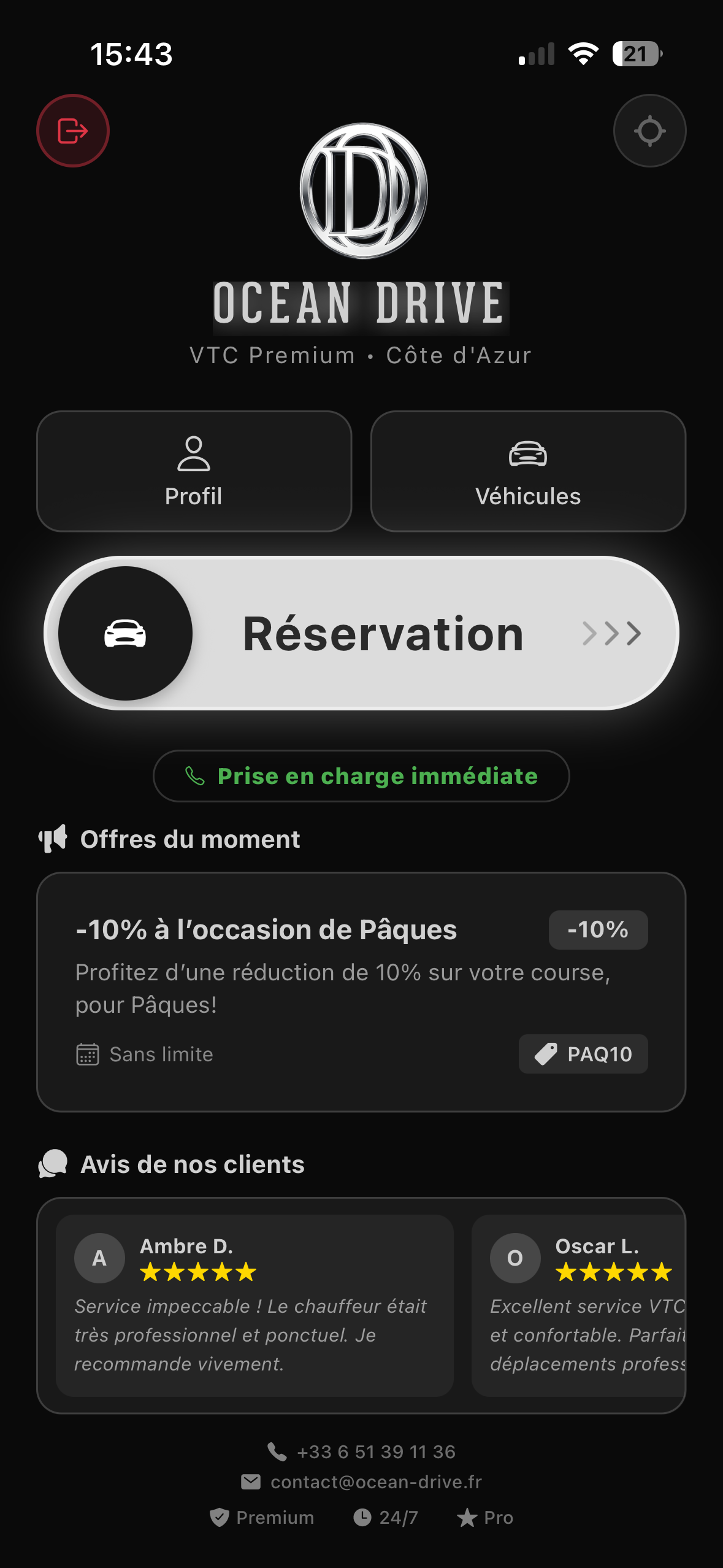 Ocean Drive App